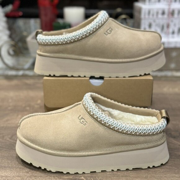 UGG Tazz Platform Slipper Mustard Seed - Picture 6 of 6